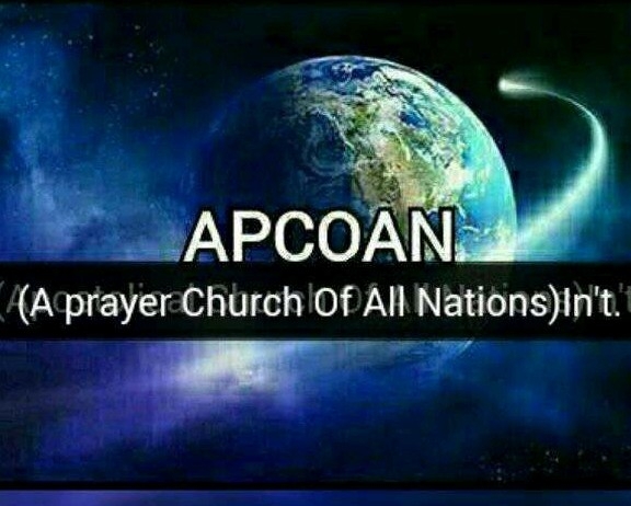 A Prayer Church Of All Nations (Apcoan). logo